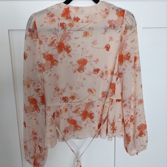 Wilfred Wrap Ruffle Blouse - Picture 2 of 4